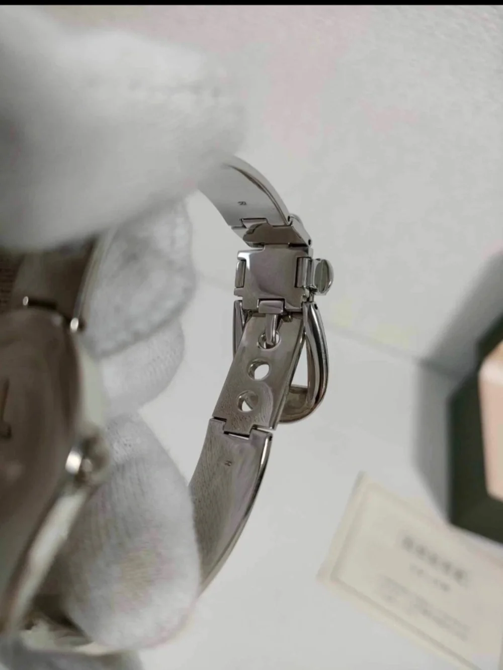 GUCCI  watch buckle strap stainless steel 6